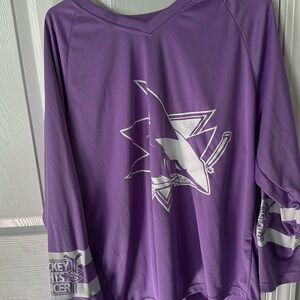 SJ Sharks jersey